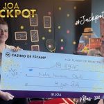 Cheque du gagnant du jackpot de 19897 euros au casino joa de fecamp