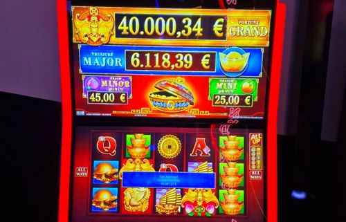 jackpot de 45081 euros sur la machine a sous rising fortunes au casino partouche annemasse