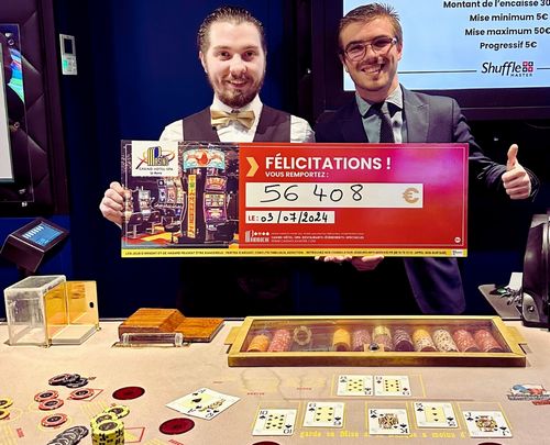 jackpot de 56408 euros gagne a l'ultimate poker du casino partouche du havre